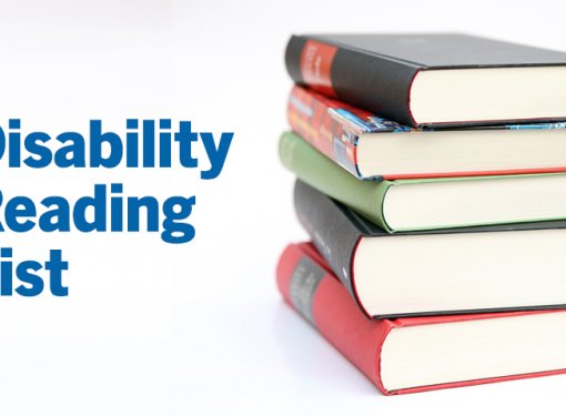 Text on Graphic Says: Disability Reading List